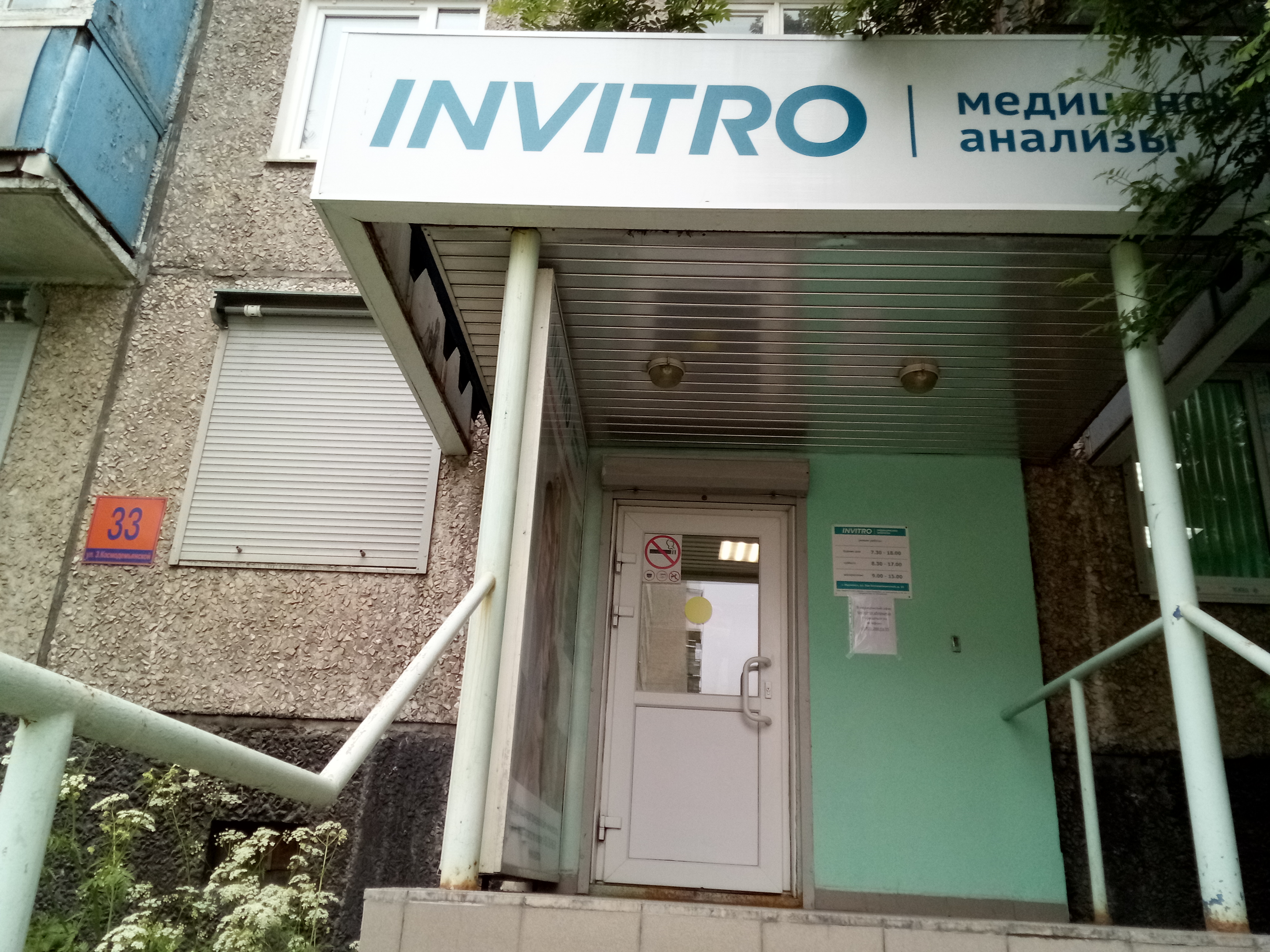 Invitro просп зои космодемьянской 67 азов фото Фото: Invitro, медицинская лаборатория, ул. Зои Космодемьянской, 33, Мурманск - 