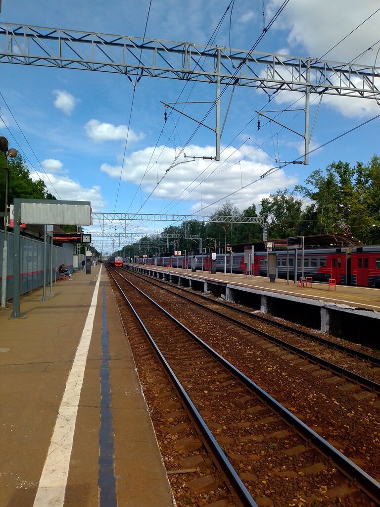 Railway station Stroitel, Mytischi, photo