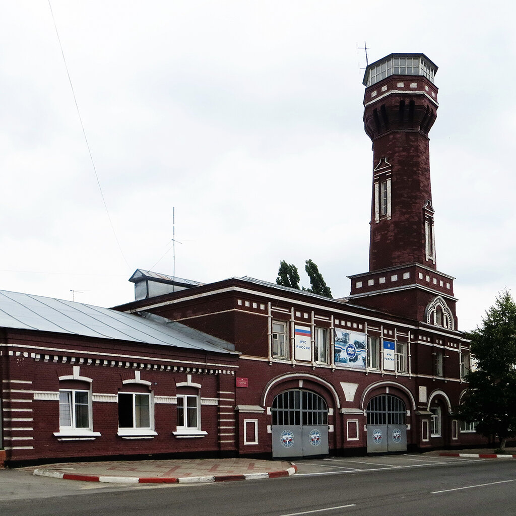 Landmark, attraction Здание пожарной части с каланчой, Yelets, photo