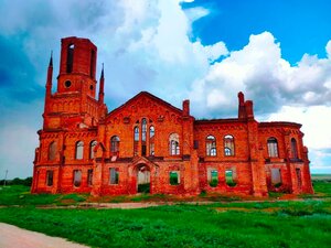 Лютеранская церковь святого Антония (Saratov Region, Krasnoarmeyskiy rayon, Karamyshskoye munitsipalnoye obrazovaniye, selo Ust-Zolikha) ، كنيسة كاثوليكية