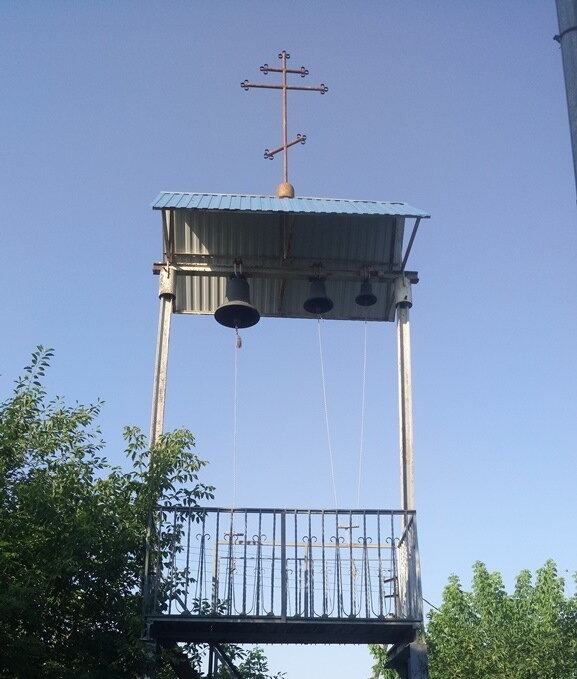 Orthodox church Tserkov Ikony Bozhiyey Materi Kazanskaya V Novoleushkovskoy, Krasnodar Krai, photo