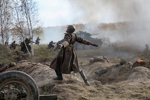Film stüdyoları Voenfilm-Medyn, Kalujskaya oblastı, foto