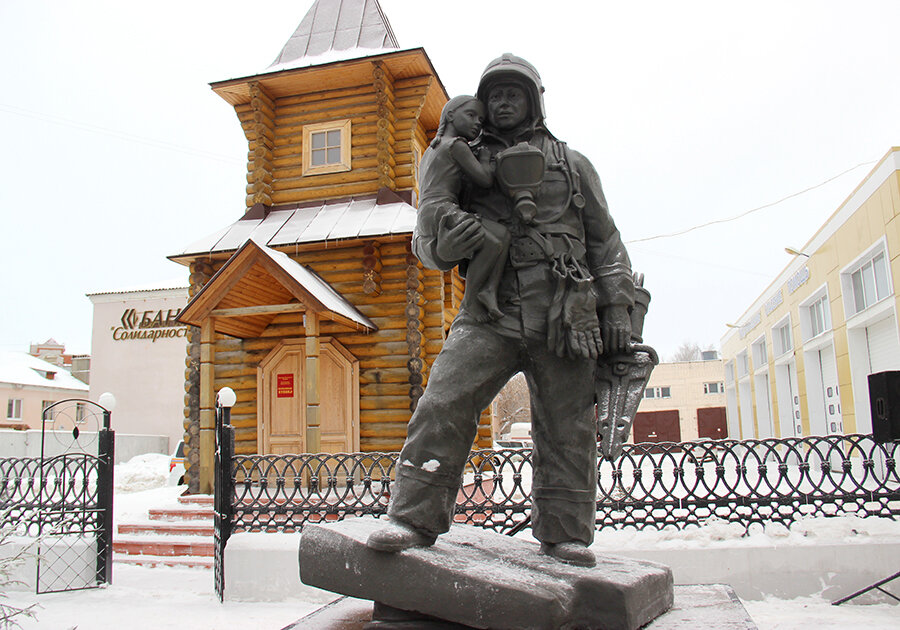 Monument, memorial Героическому труду пожарных и спасателей, Vladimir, photo
