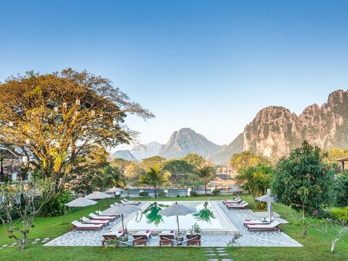 Гостиница Riverside Boutique Resort, Vang Vieng