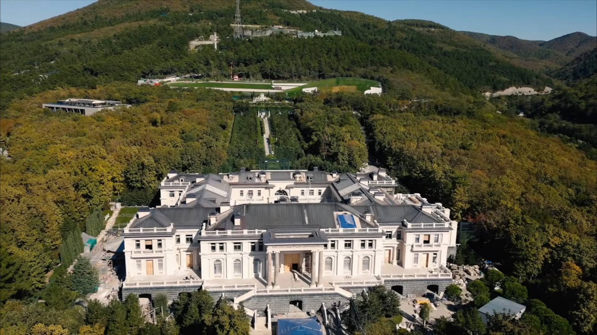 Дворец путина в геленджике фото Фото: Резиденция на мысе Идокопас, достопримечательность, Краснодарский край, му