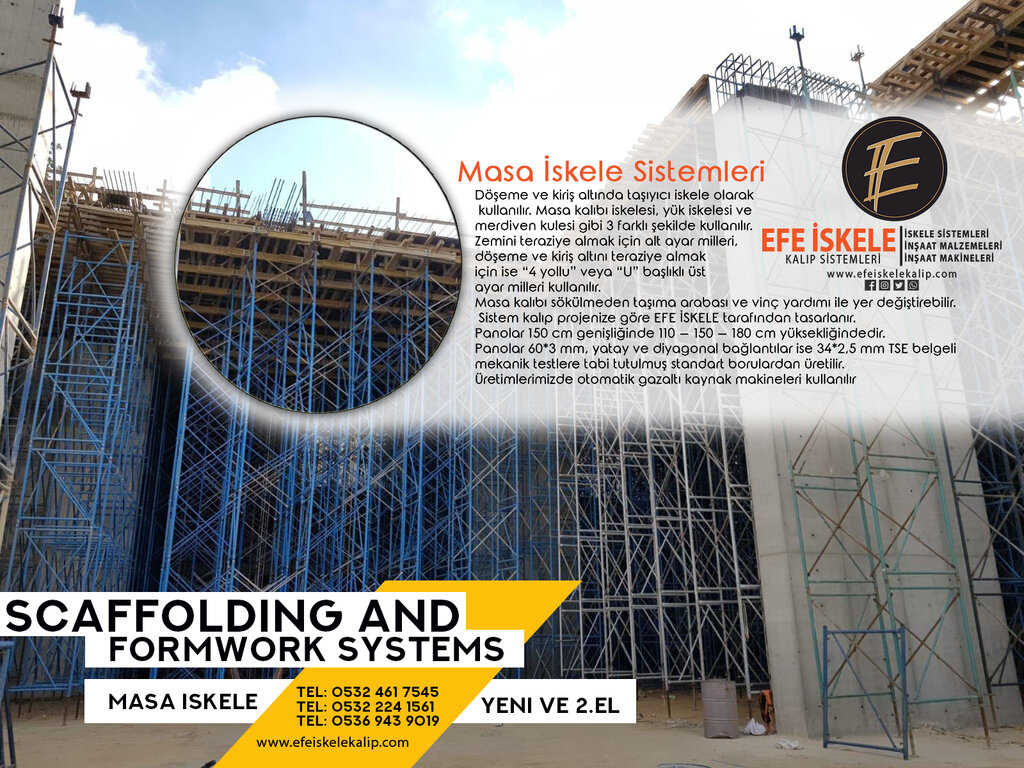 سقالة Efe Scaffolding Formwork Systems ، اسطنبول، صورة