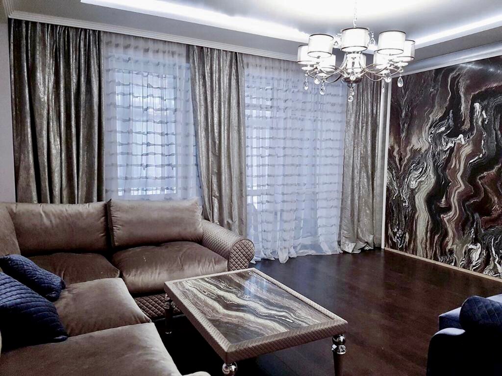 Curtains, curtain rods Curtains, Moscow, photo