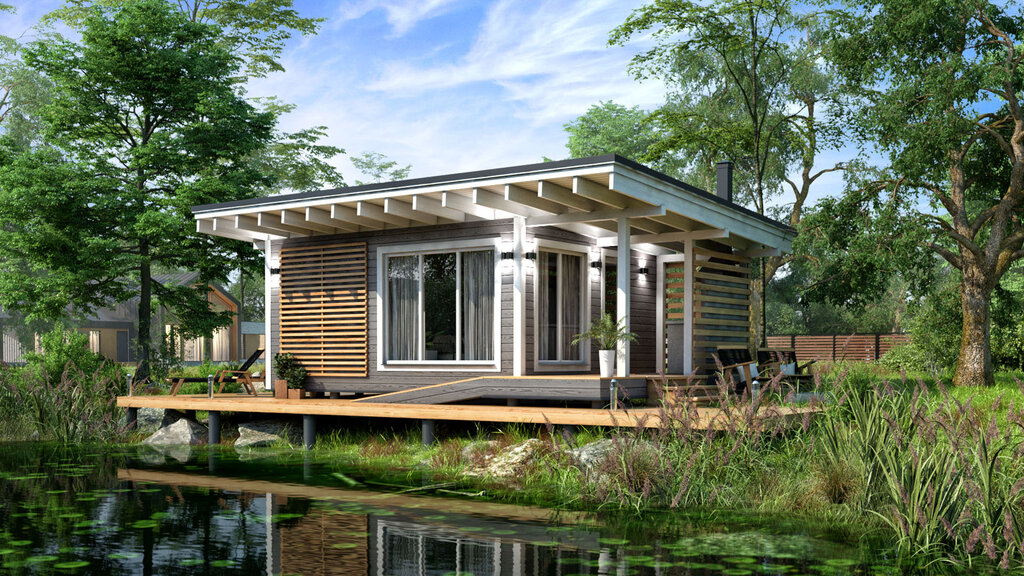 Sauna Porvoossa Beach cottage decor, House exterior, Cottage design