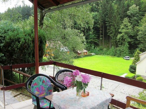 Гостиница Secluded Holiday Home in Lichtenau With Private Garden