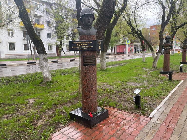 Monument, memorial В.У. Воронов, Himki, photo