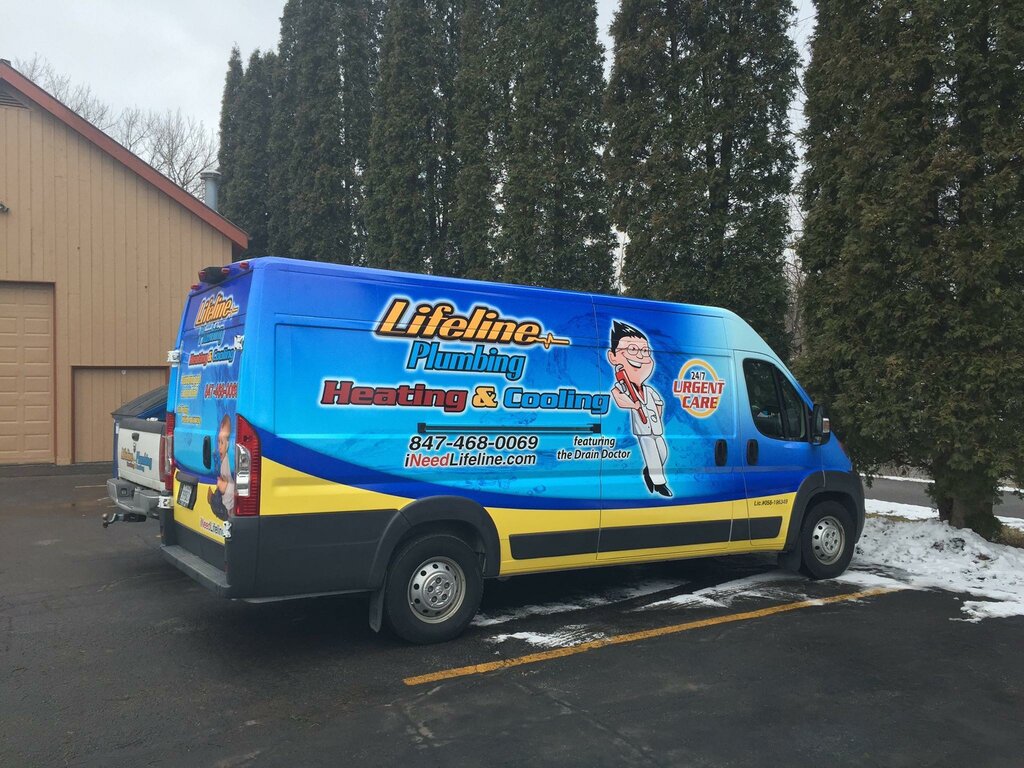 Plumbing works Lifeline Plumbing, Heating & Cooling, State of Illinois, photo