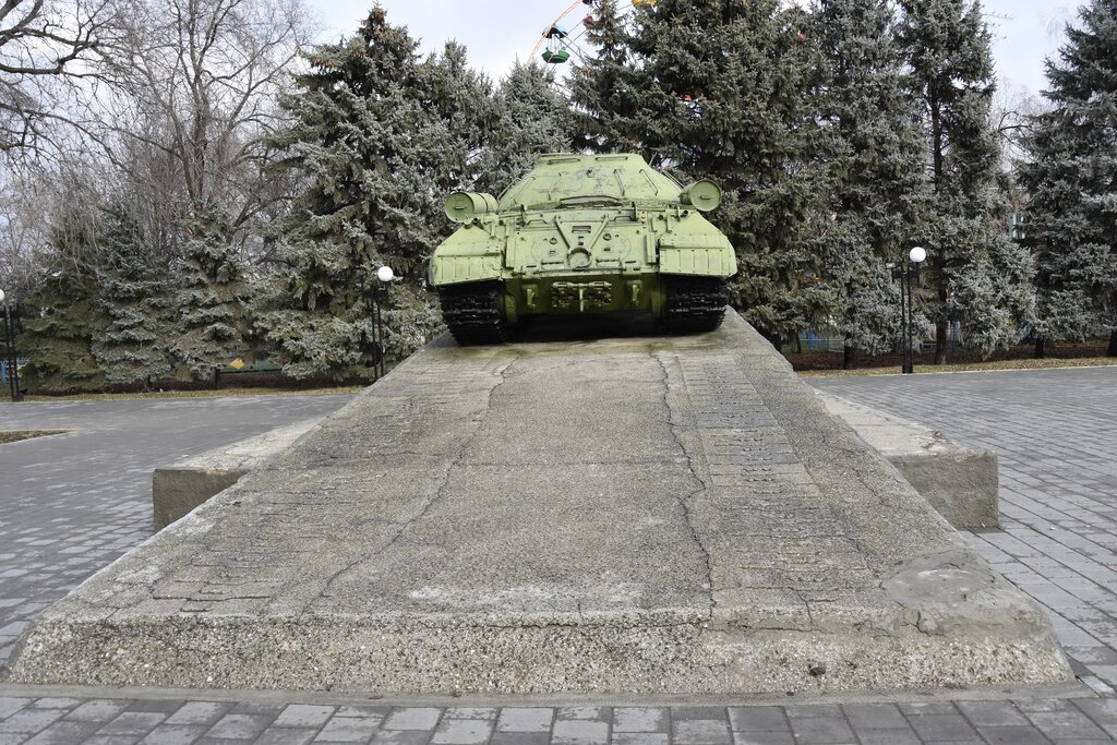 Monument to technology Тяжёлый танк ИС-3, Izobilny, photo