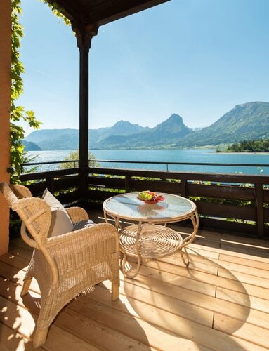 Внешний вид отеля Seehaus Familie Leifer в Санкт-Вольфганге ве Зальцкаммергуте, фото 1