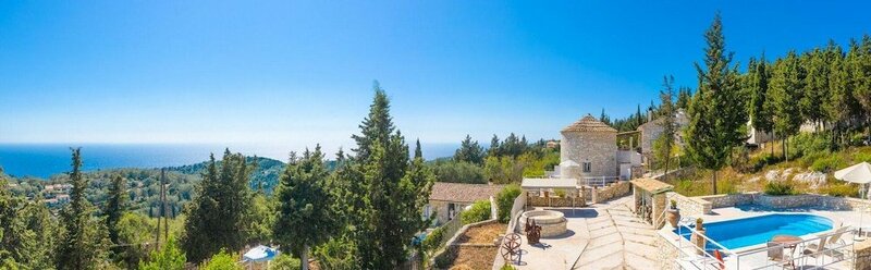 Гостиница Villa Windmill Large Private Pool Sea Views A C Wifi - 2463