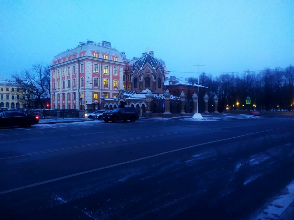 Chapel, memorial cross Часовня-ризница Иверской иконы Божией Матери, Saint Petersburg, photo
