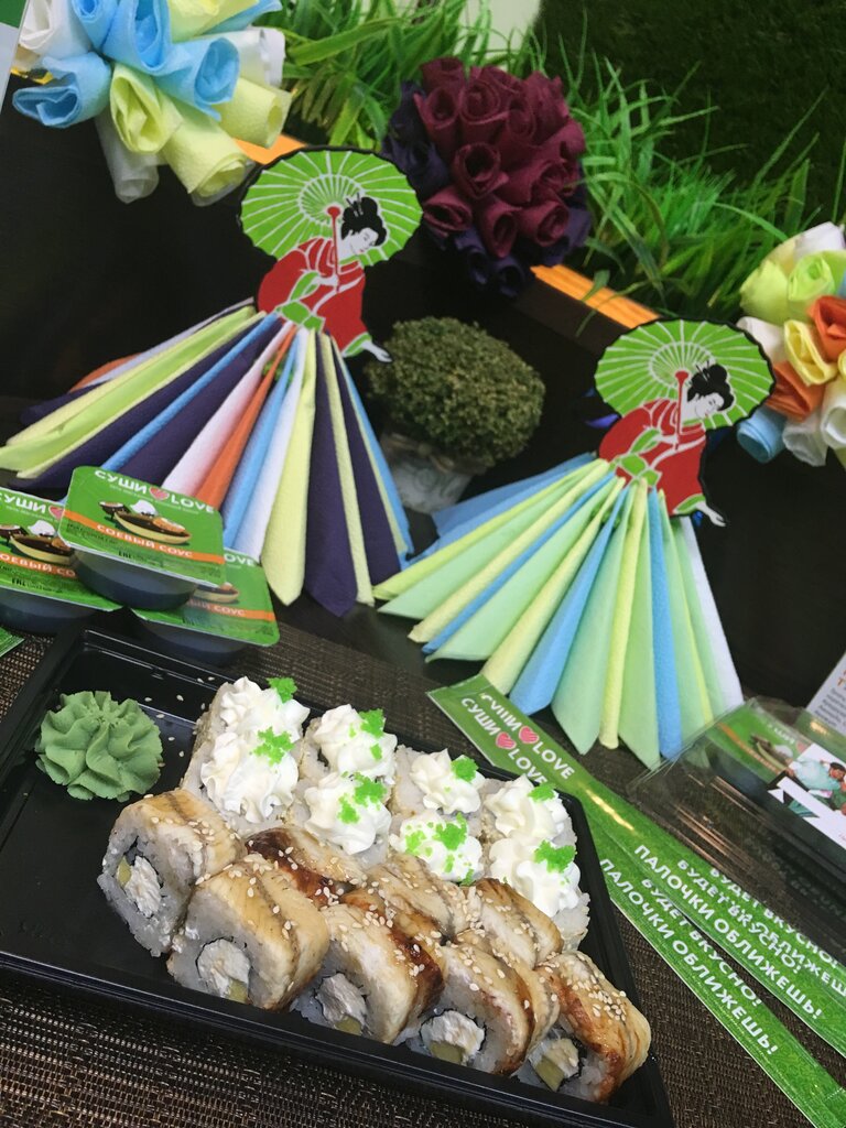 Sushi and rolls store Sushi Love, Moscow, photo
