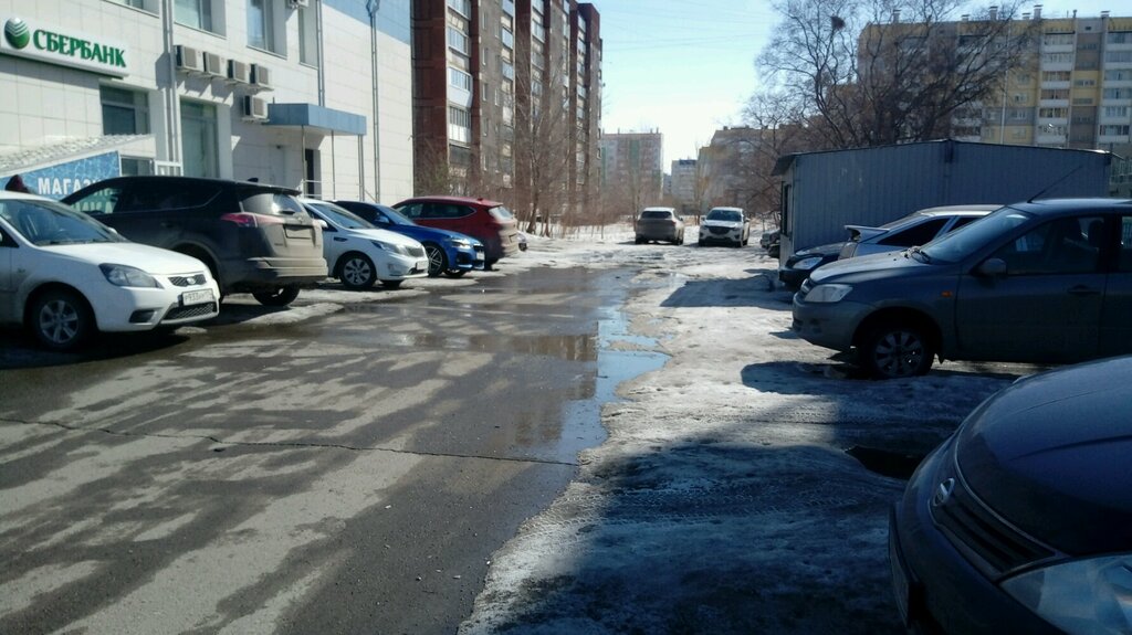 Parking lot Car park, Magnitogorsk, photo