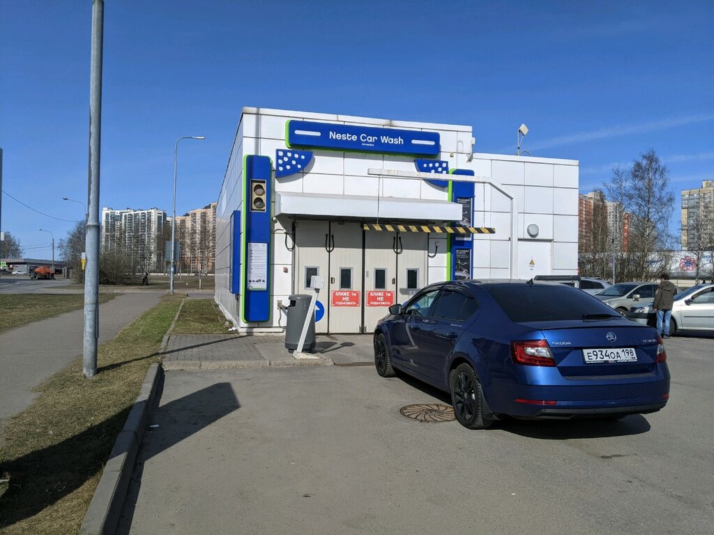 Gas station Neste, Saint Petersburg, photo