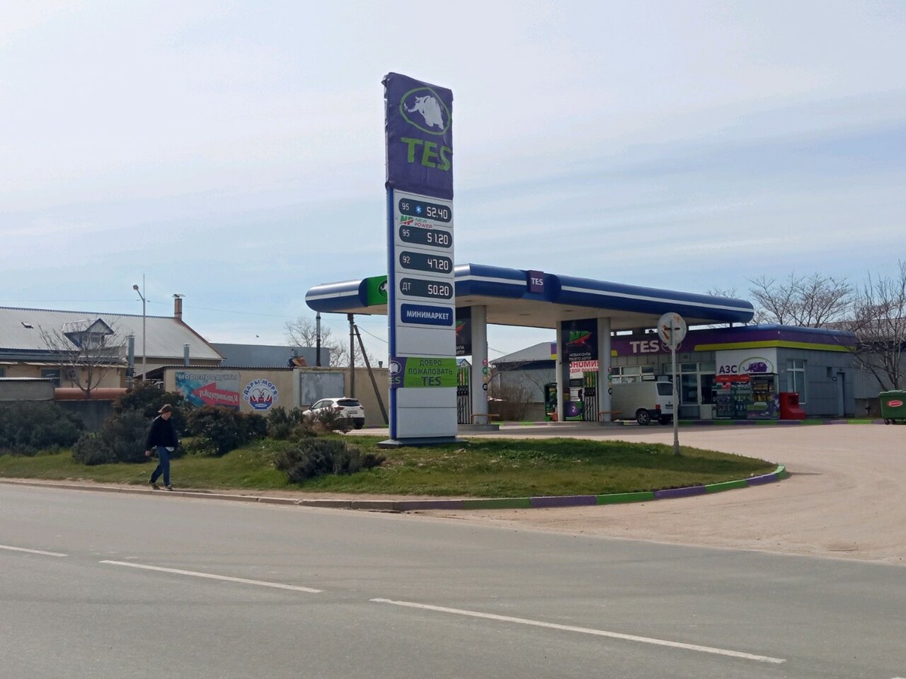 Заправки тэс карта