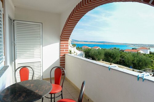 Жильё посуточно Studio apartment Natali - with swimming pool Sa8 Novalja, Island Pag