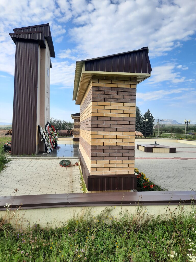 Monument, memorial Павшим аульчанам в годы Великой Отечественной войны, Karachay‑Cherkess Republic, photo