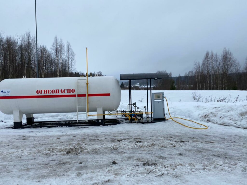 LPG Filling Station AGZS, Perm Krai, photo