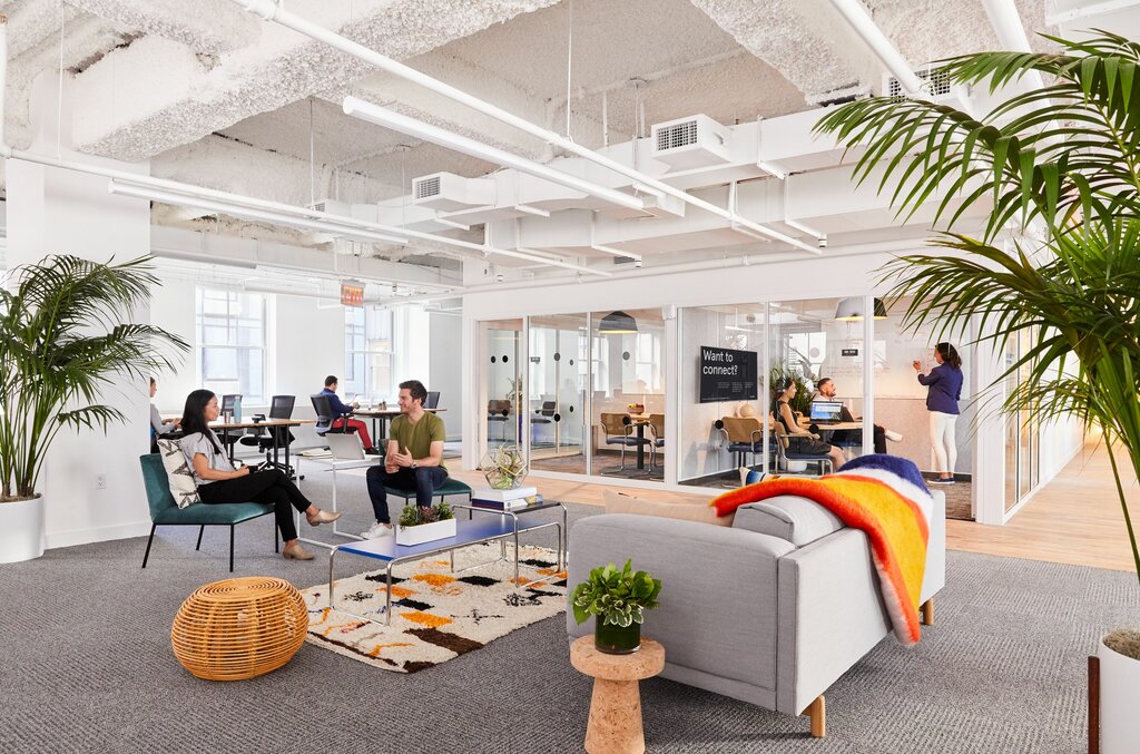 Коворкинг WeWork, Нью‑Йорк, фото