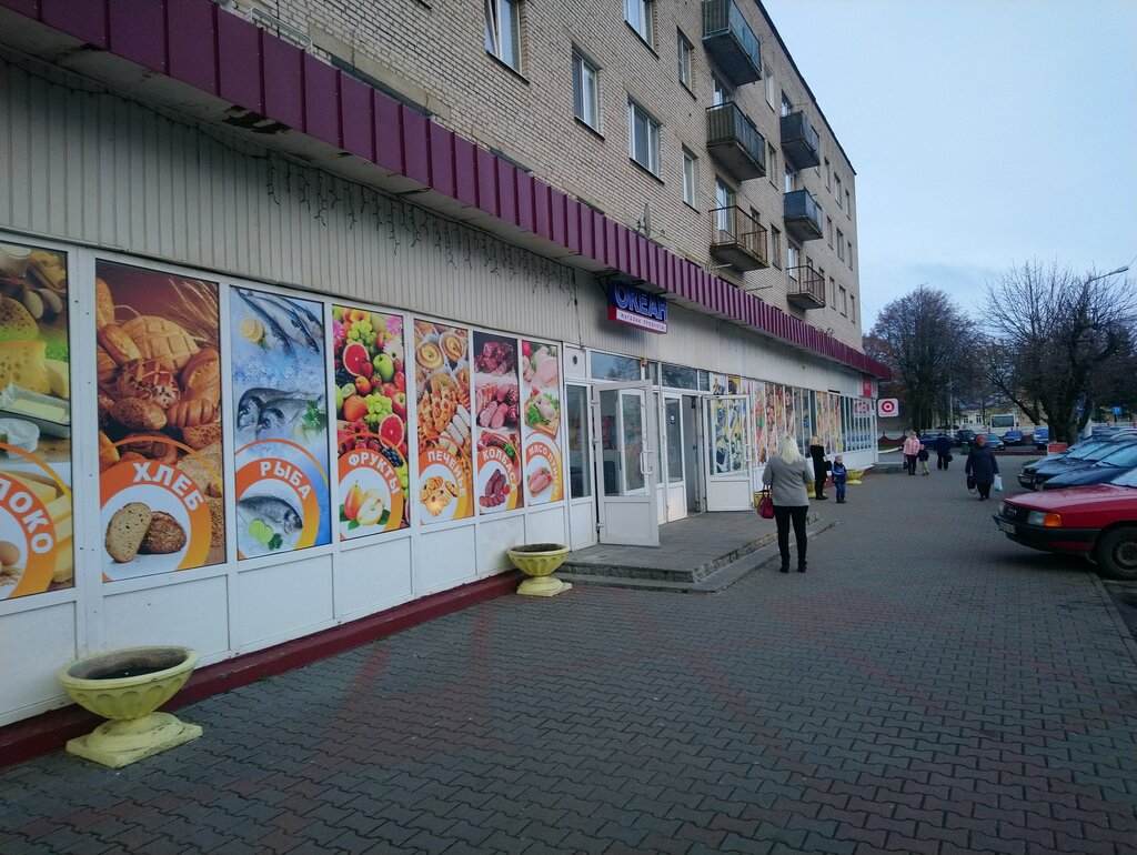 Магазин продуктов Океан, Воложин, фото