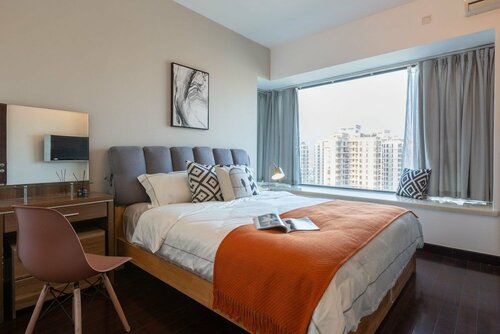 Гостиница Locals Boutique Apartment Jiuzhou Port. 3 в Чжухае