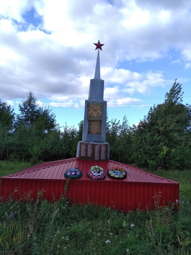 Monument, memorial Воинам, павшим в Великой Отечественной войне, Chuvash Republic, photo