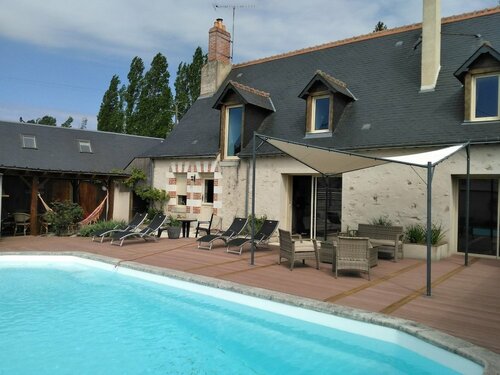 Гостиница Chambres D'hôtes La Hautée Des Francs в Лоше