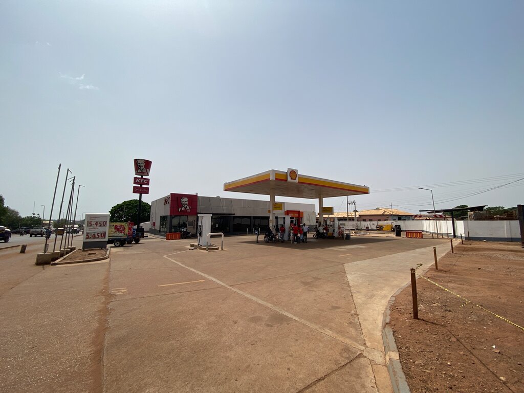 Gas station Shell, Tamale, photo