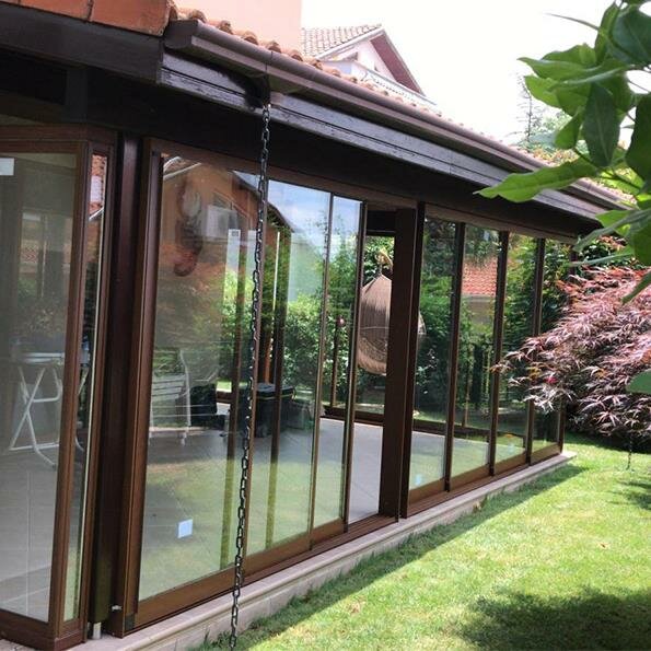 Glazing of balconies and loggias Glass Balcony Teknopen, Kayseri, photo