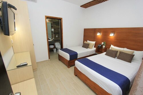 Гостиница Hotel Del Carmen EN el centro de Tuxtla Gutiérrez в Штате Чьяпас