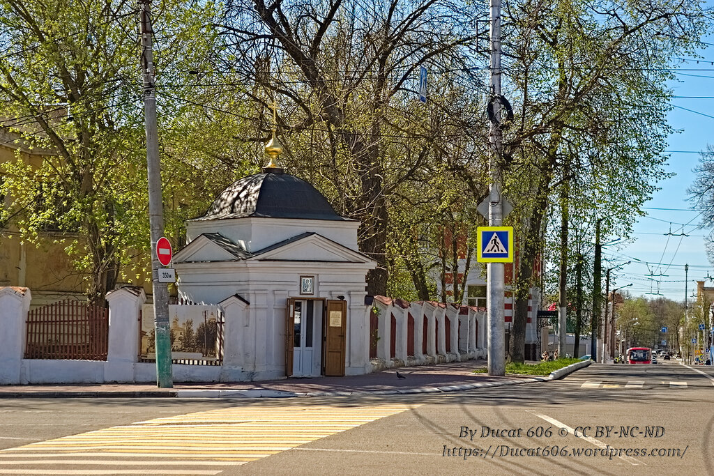 Chapel, memorial cross Chapel of the Smolensk Icon of Our Lady, Kaluga, photo