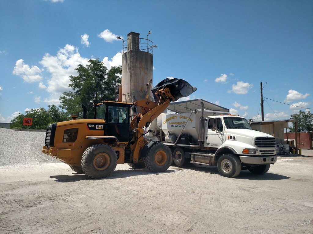 Concrete, concrete products Community Concrete Material Supply LLC, Baltimore, photo