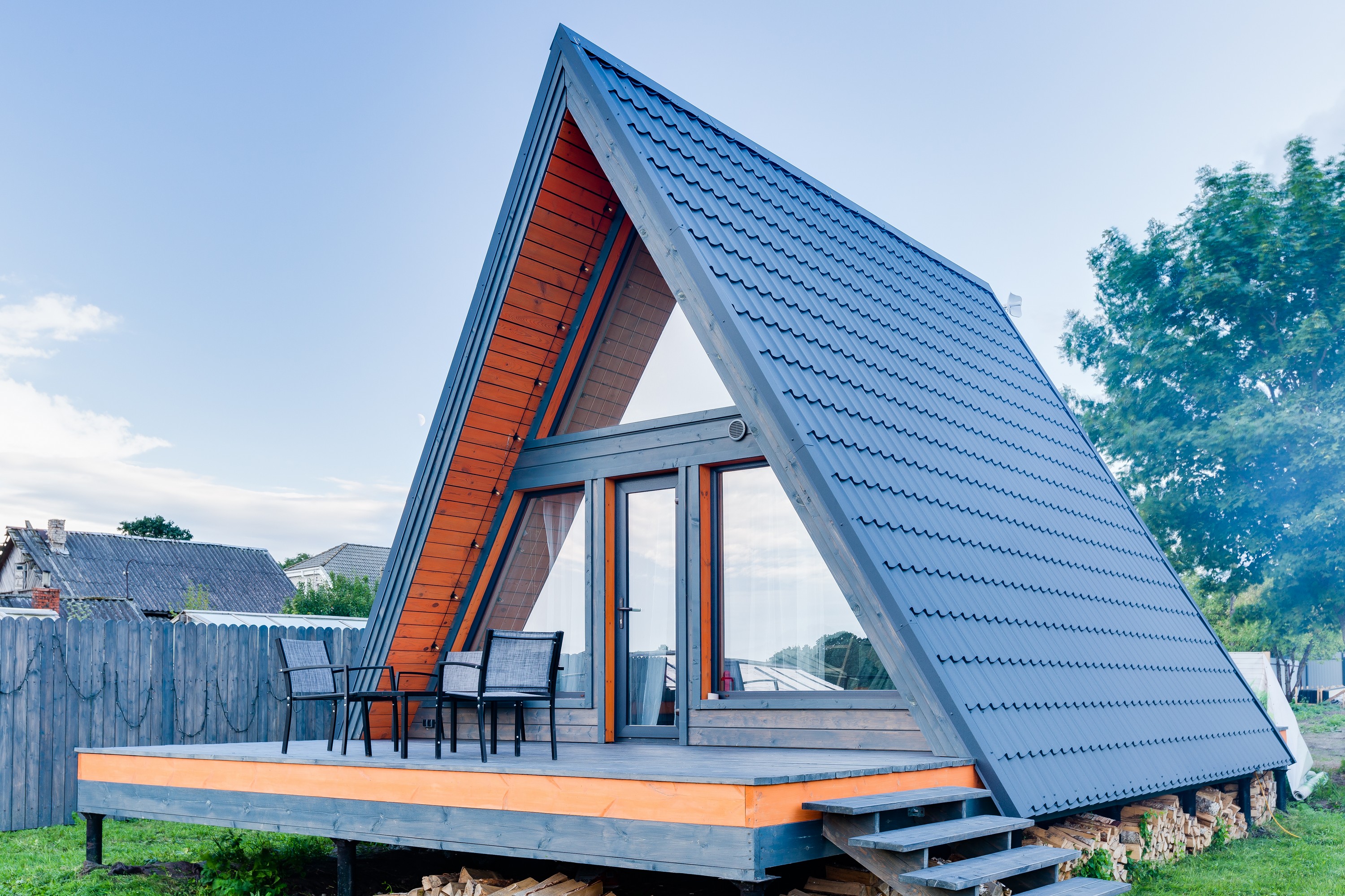 Фото Лиса в шалаше