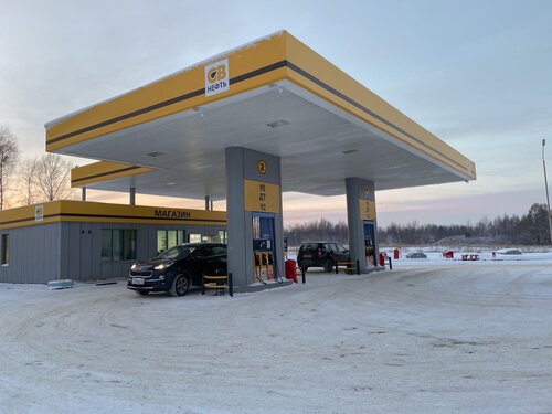 Gas station SV-Neft, Yaroslavl Oblast, photo