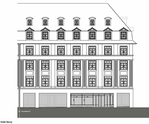 Внешний вид отеля Hotel Savoy Bern в Берне, фото 5