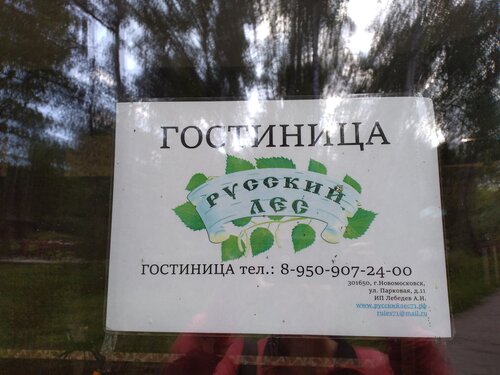 Гостиница Русский лес в Новомосковске