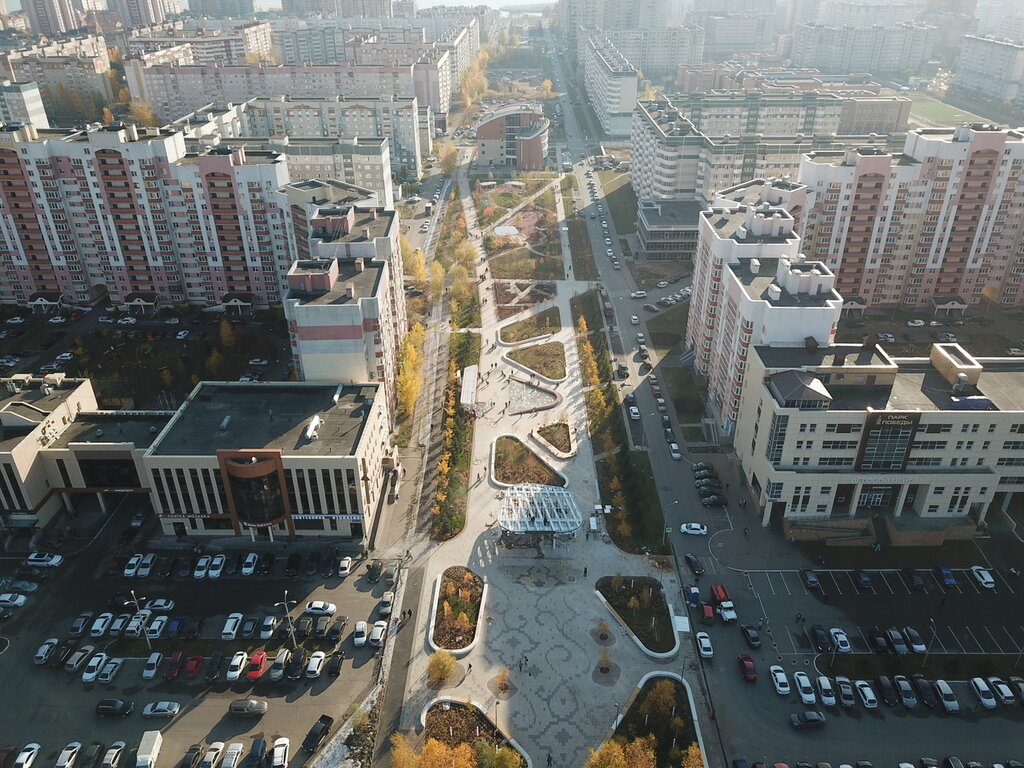 Square Бульвар Ак чәчәкләр (Белые цветы), Kazan, photo