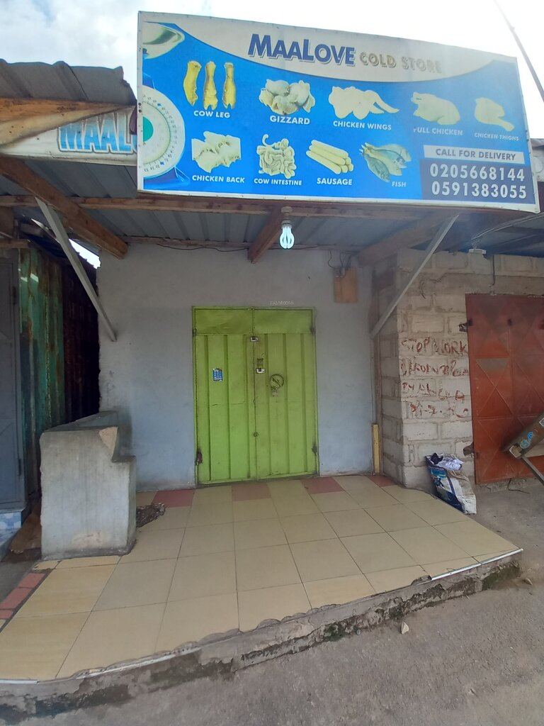 Frozen food products Maalove cold store, Accra, photo