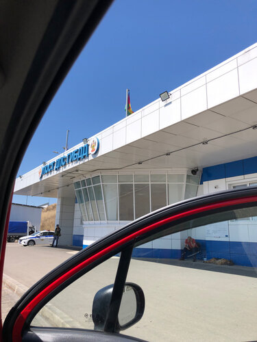 Trafik kontrol noktası Traffic police checkpoint, Krasnodarski krayı, foto