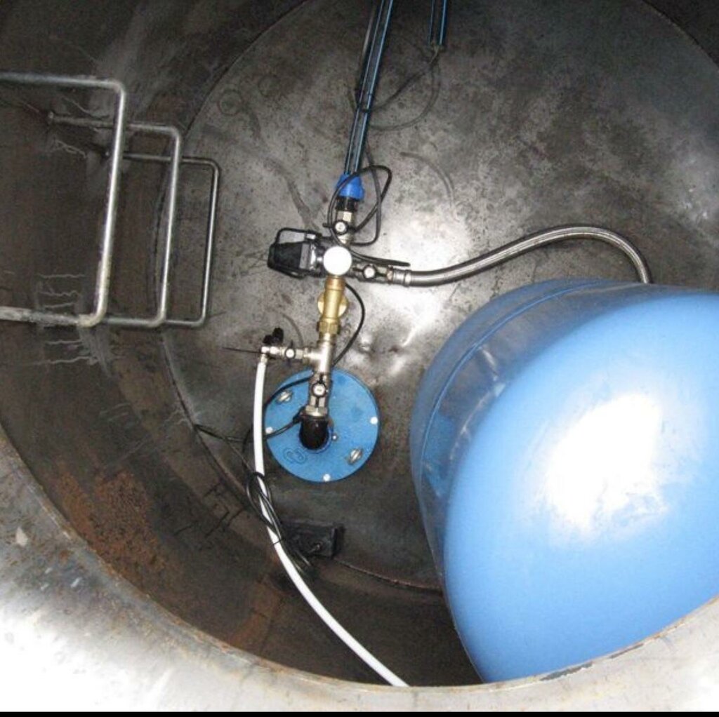 Где лучше ставить гидроаккумулятор в кессоне или в доме