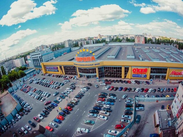 Alışveriş merkezleri Evropa, Lipetsk, foto