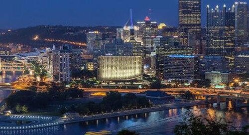 Внешний вид отеля Wyndham Grand Pittsburgh Downtown в Питтсбурге, фото 1