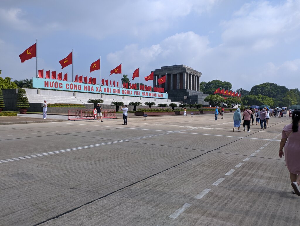 Landmark, attraction Ho Chi Minh Mausoleum, Hanoi, photo