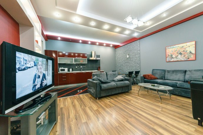 Alojamiento en alquiler diario One bedroom Luxe 25 Antonovycha St Centre, , foto