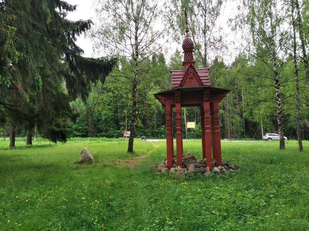 Chapel, memorial cross Часовня в честь мученика Иоанна Воина, Moscow and Moscow Oblast, photo