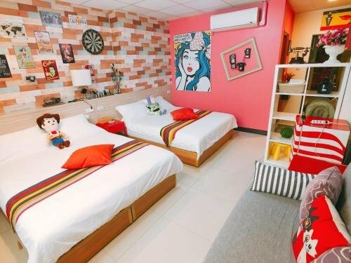 Гостиница Tainan Rock nest view inn в Тайнани
